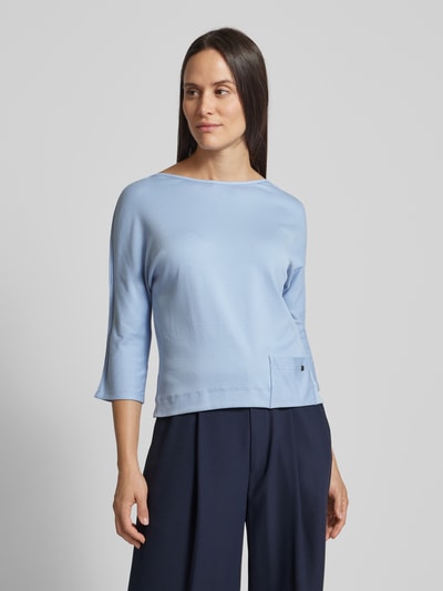 Marc Cain Blusenshirt mit 3/4-Arm Hellblau 4