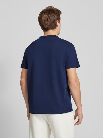 Polo Sport T-Shirt mit Label-Stitching Dunkelblau 5