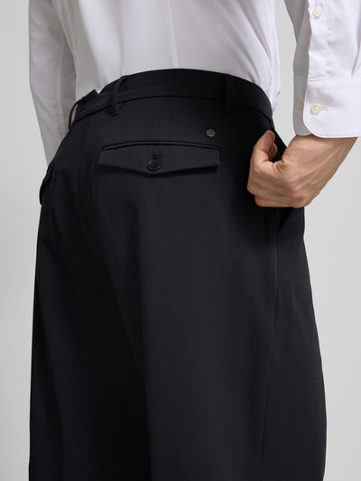 Closed Stoffhose mit Logo-Stitching Black 3