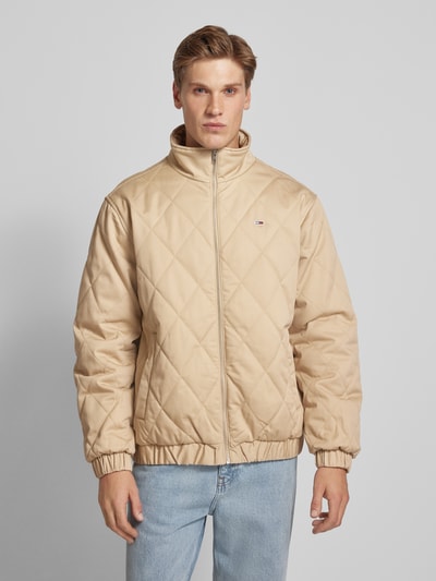 Tommy Jeans Jacke mit Label-Details Beige 4