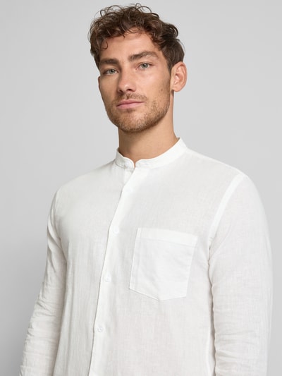 Lindbergh Koszula casualowa z listwą guzikową Biały 3