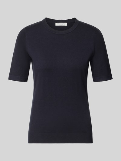 Christian Berg Woman T-Shirt aus Viskose-Mix Dunkelblau 2