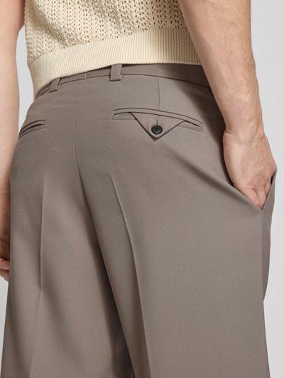 HUGO Regular Fit Anzughose mit Viskose-Anteil Modell 'FLIPS251X' Hellbraun 3