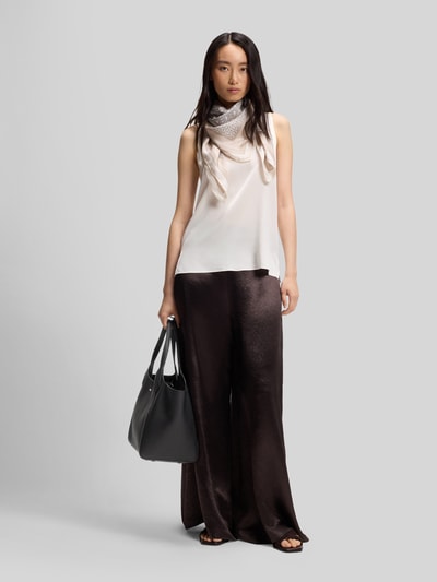 BOSS Shopper aus echtem Leder mit Label-Detail Black 1