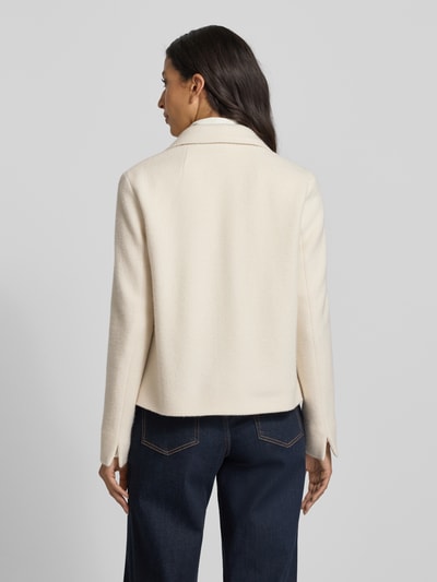 Windsor Żakiet wełniany z kołnierzem z połami Złamany biały 5