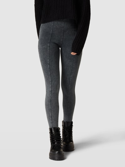REVIEW Leggings mit Teilungsnähten Anthrazit 4