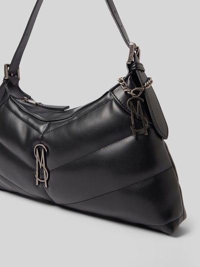 Steve Madden Schoudertas in leerlook, model 'Gal' Zwart - 3