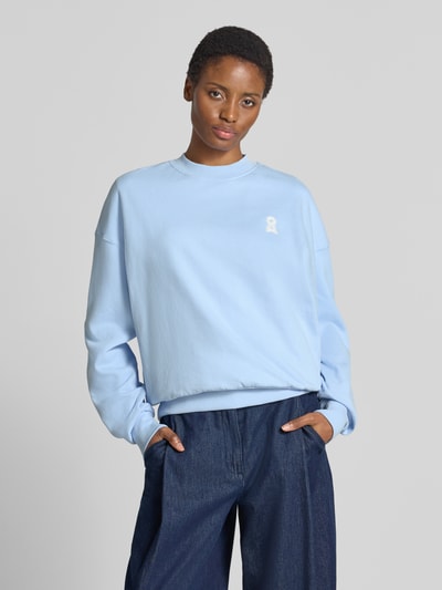 ARMEDANGELS oversized sweatshirt van pure katoen model 'ICONIC A ALIZAA' Lichtblauw - 4