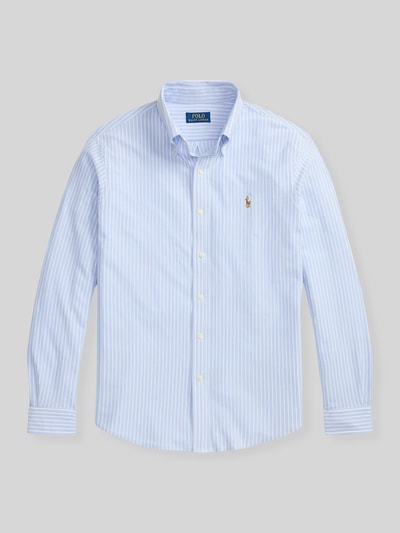 Polo Ralph Lauren Regular Fit Freizeithemd aus reiner Baumwolle Hellblau 2