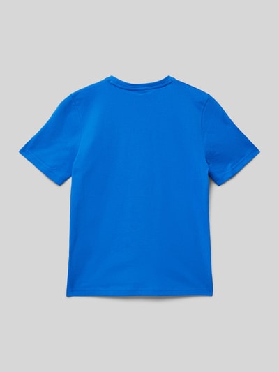 Boss T-Shirt mit Label-Print Royal 3