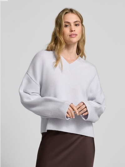 Style Icon Collection Strickpullover mit Kaschmir-Anteil – curated by Anouk Yve Hellblau 4