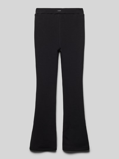 Garcia Flared Leggings mit Label-Patch Black 3