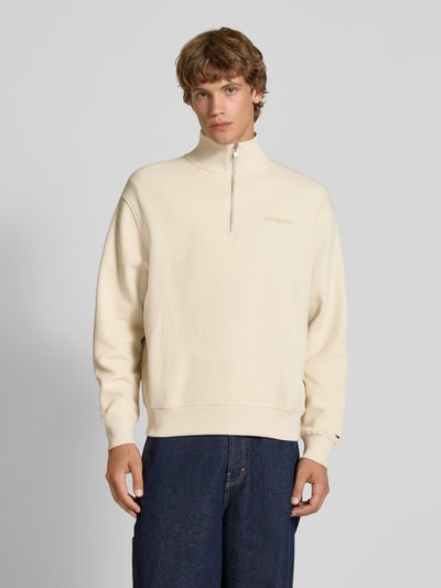 Tommy Jeans Regular fit schipperstrui van katoenmix Zand - 4