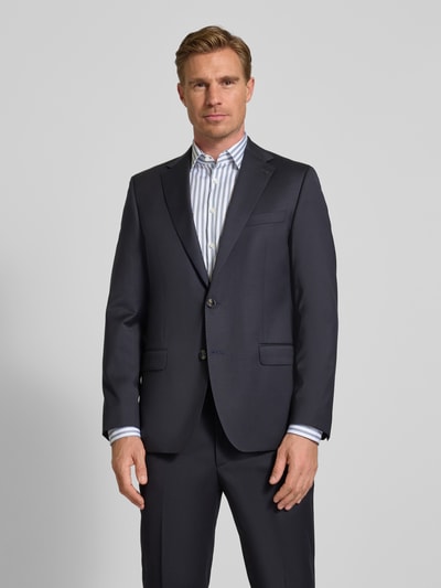 DIGEL Modern Fit 2-Knopf-Sakko aus Schurwoll-Mix Black 4