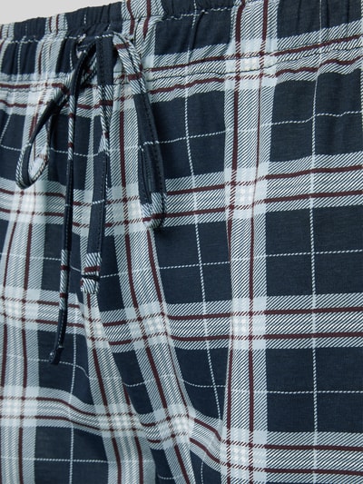 Christian Berg Men Relaxed fit pyjamabroek met elastische band Bleu - 2