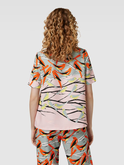 Marc Cain Blusenshirt mit U-Boot-Ausschnitt Petrol 5