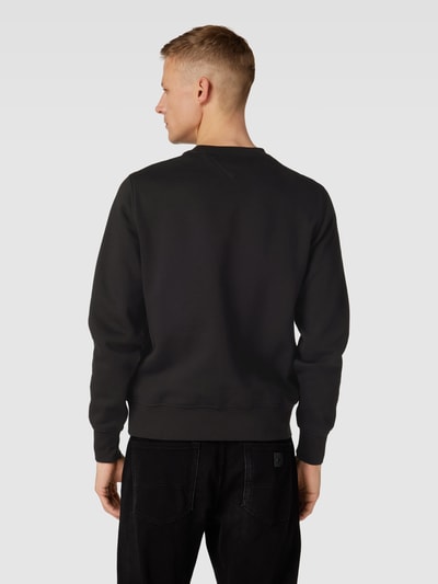 Tommy Hilfiger Sweatshirt mit Label-Stitching c Black 5