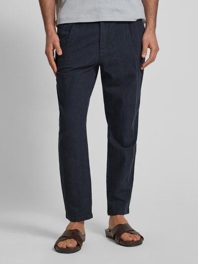 MCNEAL Leinenhose aus Leinen-Mix Marine 4
