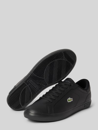 Lacoste Sneaker mit Logo-Stitching Modell 'POWERCOURT' Black 4