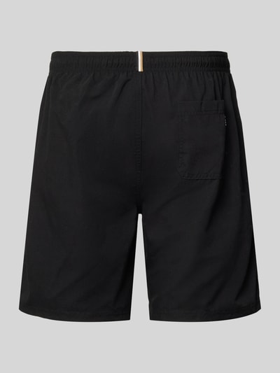 BOSS Badeshorts mit Label-Schriftzug Modell 'ORCA' Black 3