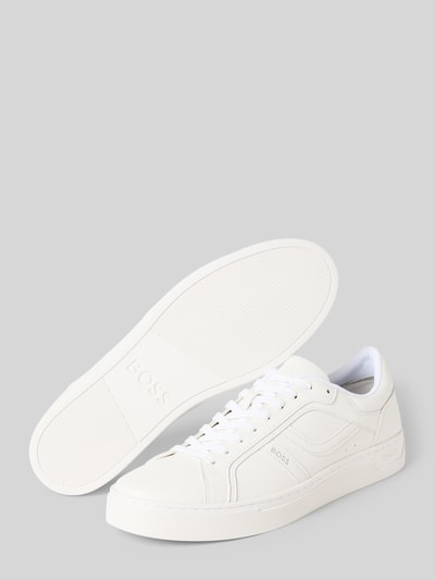 BOSS Orange Lage sneakers met luchtgaten, model 'RHYS' Wit - 4