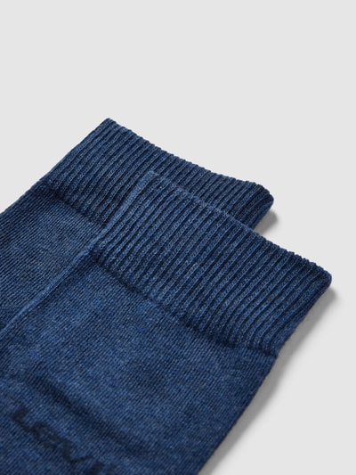 Levi's® Socken mit gerippten Abschlüssen Jeansblau 2