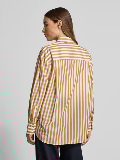 Mango Regular Fit Hemdbluse mit Brusttasche Modell 'JAGUAR' Beige 5