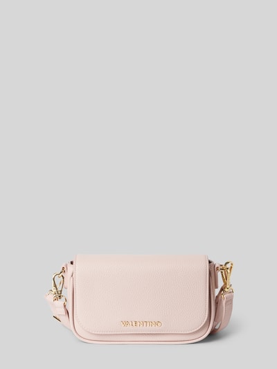 VALENTINO BAGS Handtas met labelapplicatie, model 'MIRAMAR' Rosé - 1