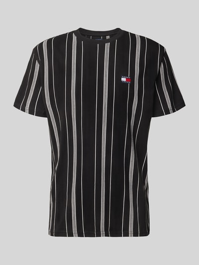 Tommy Jeans Regular Fit T-Shirt aus reine Baumwolle Black 2