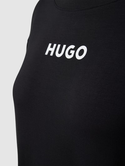 HUGO Extra lang nachthemd, model 'NIGHTY' Zwart - 2