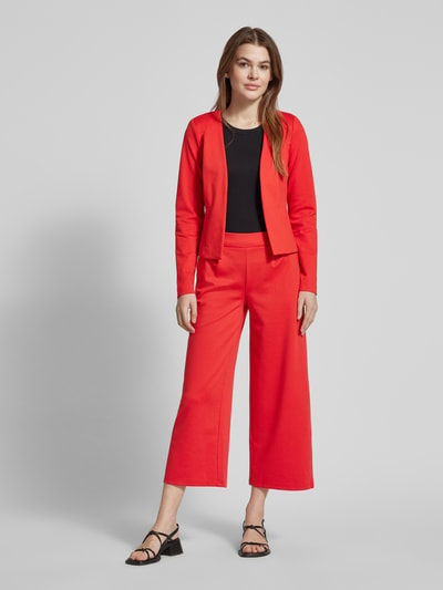 ICHI Blazer met opengewerkte voorkant, model 'KATE Short' Rood - 1