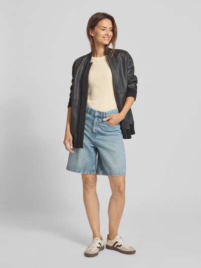 Drykorn T-shirt met ronde hals, model 'KOALY' Offwhite - 1