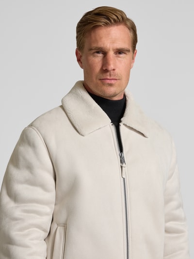 Antony Morato Jacke mit Kentkragen Offwhite 3