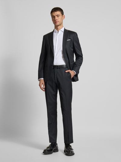 JOOP! Collection Slim Fit Anzughose mit Bügelfalten Modell 'Brad' Black 1