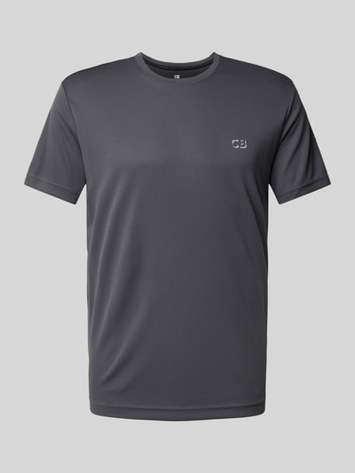 Christian Berg Men T-shirt met ronde hals Donkergrijs - 2