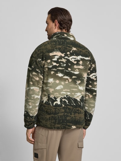 COLUMBIA Sweatshirt van teddybont Olijfgroen - 5