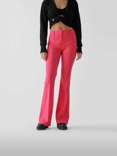 Jacquemus Flared Fit Wollhose Pink 4