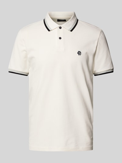 MCNEAL Poloshirt mit Label-Stitching Offwhite 2