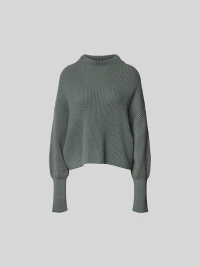 Closed Pullover in Strick-Optik Mint 2