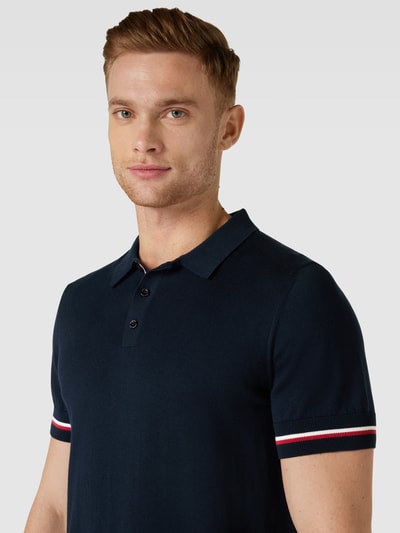 HECHTER PARIS Poloshirt met contraststrepen Lichtblauw - 3