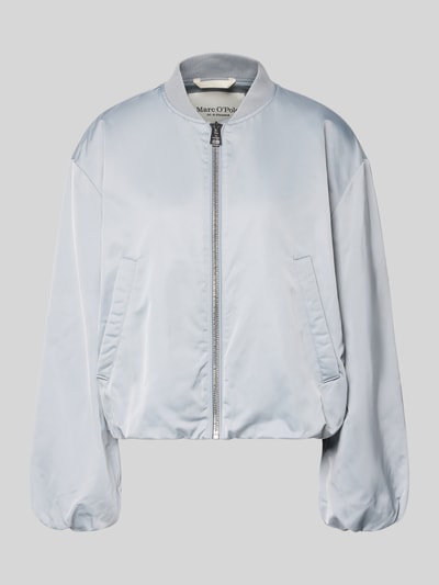 Produktfoto, Regular Fit Blouson mit Baseball-Kragen von Marc O'Polo, jednolity kolor, długi rękaw, balonowy rękaw, recyklingowany materiał.