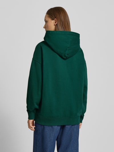 Pegador Oversized Hoodie mit Logo-Stitching Modell 'Clarita' Dunkelgruen 5