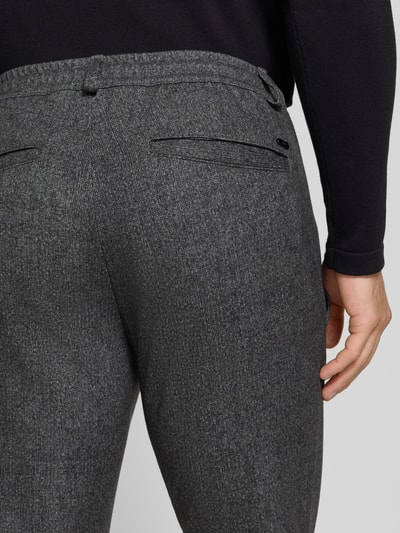 Brax Tapered Fit Jogpants mit Viskose-Anteil Modell 'Phil KBE' Anthrazit 3