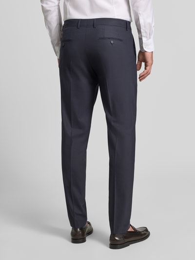 CINQUE straight fit broek met persplooien model 'Totti' Donkerblauw - 5