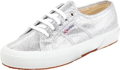 Superga Sneaker mit Glitterbesatz Silber 4