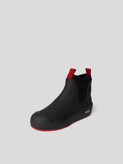 Bally Chelsea Boots mit Kontrastbesatz Schwarz 2