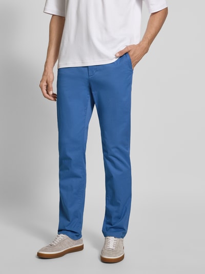 Tommy Hilfiger Straight fit chino van katoenmix Blauw - 4