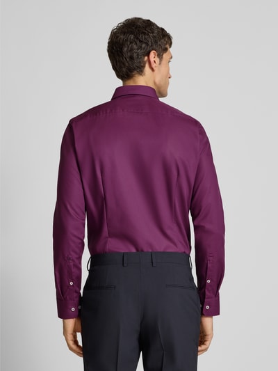 SEIDENSTICKER Slim Fit Business-Hemd mit Knopfleiste Rot 5