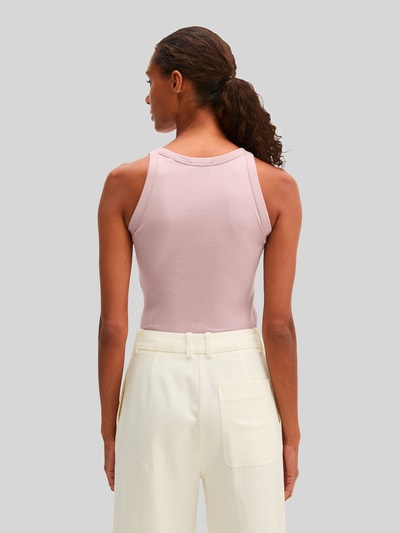 Marc O'Polo Slim Fit Top aus reiner Baumwolle Rosa 5