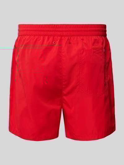Diesel Badehose mit elastischem Bund Modell 'KEN' Rot 3